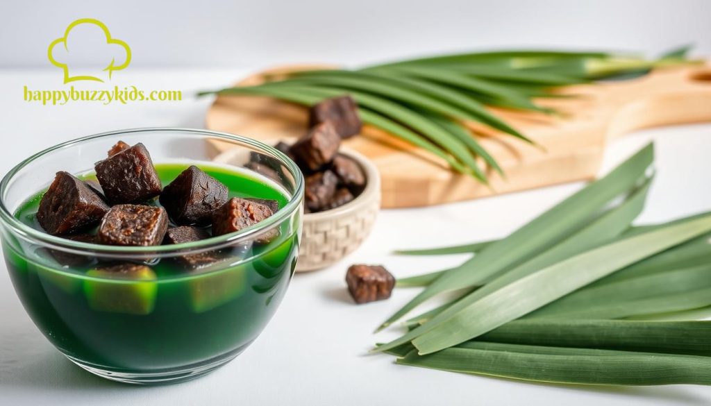 happybuzzykids.com - Bahan-bahan Membuat Es Cincau Gula Aren